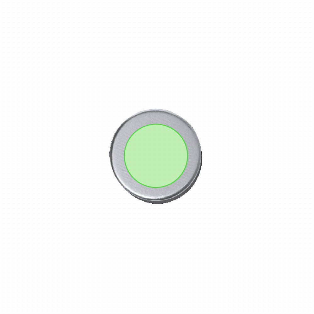 Branding diagram for Drinking bottle 650 ml Stroud – Area 8