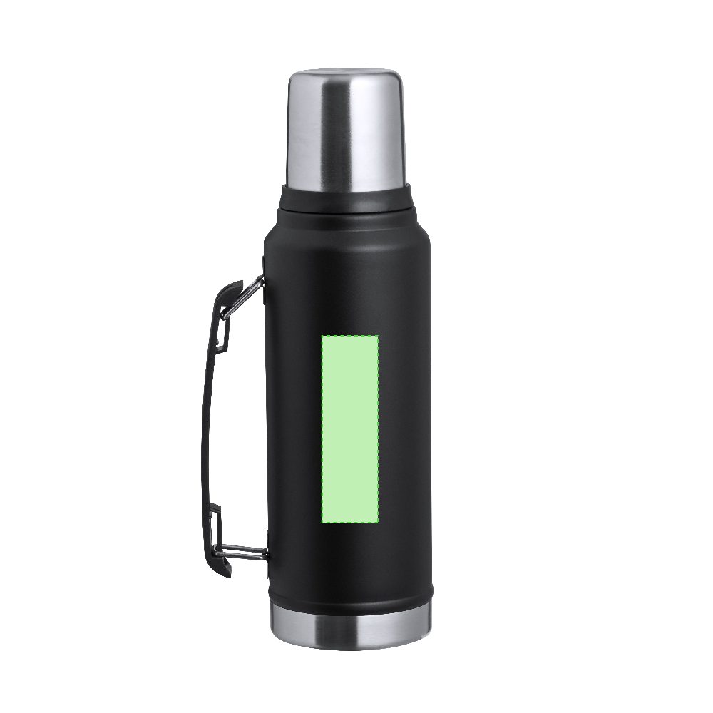 Druckskizze für Thermoflasche aus Edelstahl, 200 ml Jokinen – Fläche 2