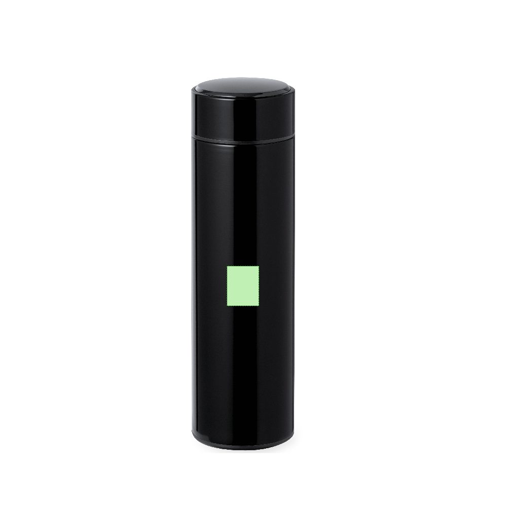 Branding diagram for Stainless steel thermal bottle 450 ml Sutung – Area 3