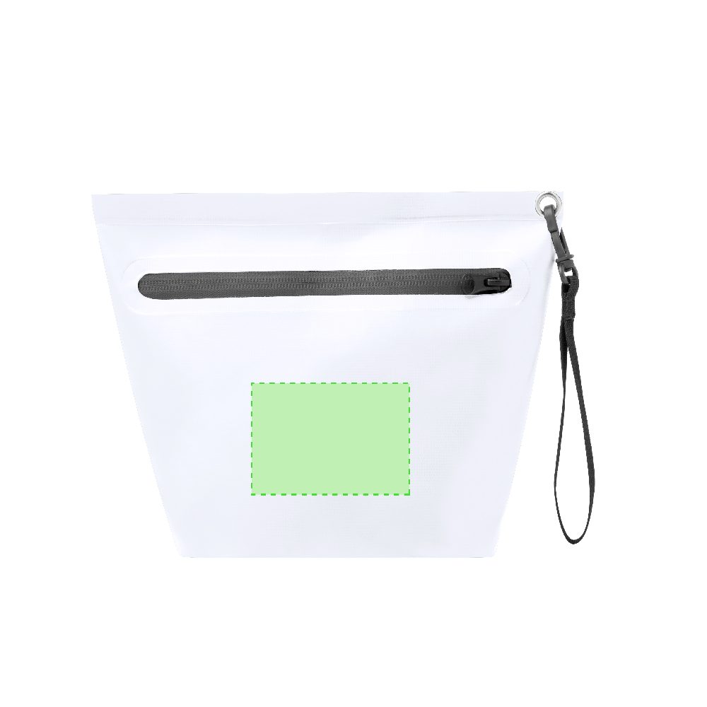 Branding diagram for Multipurpose Organizer Bag Dalmas – Area 1