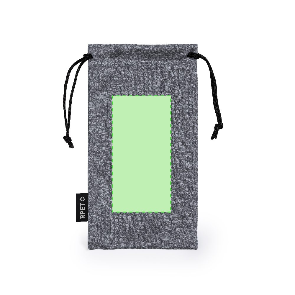 Branding diagram for Glasses case from RPET Torlax – Area 1