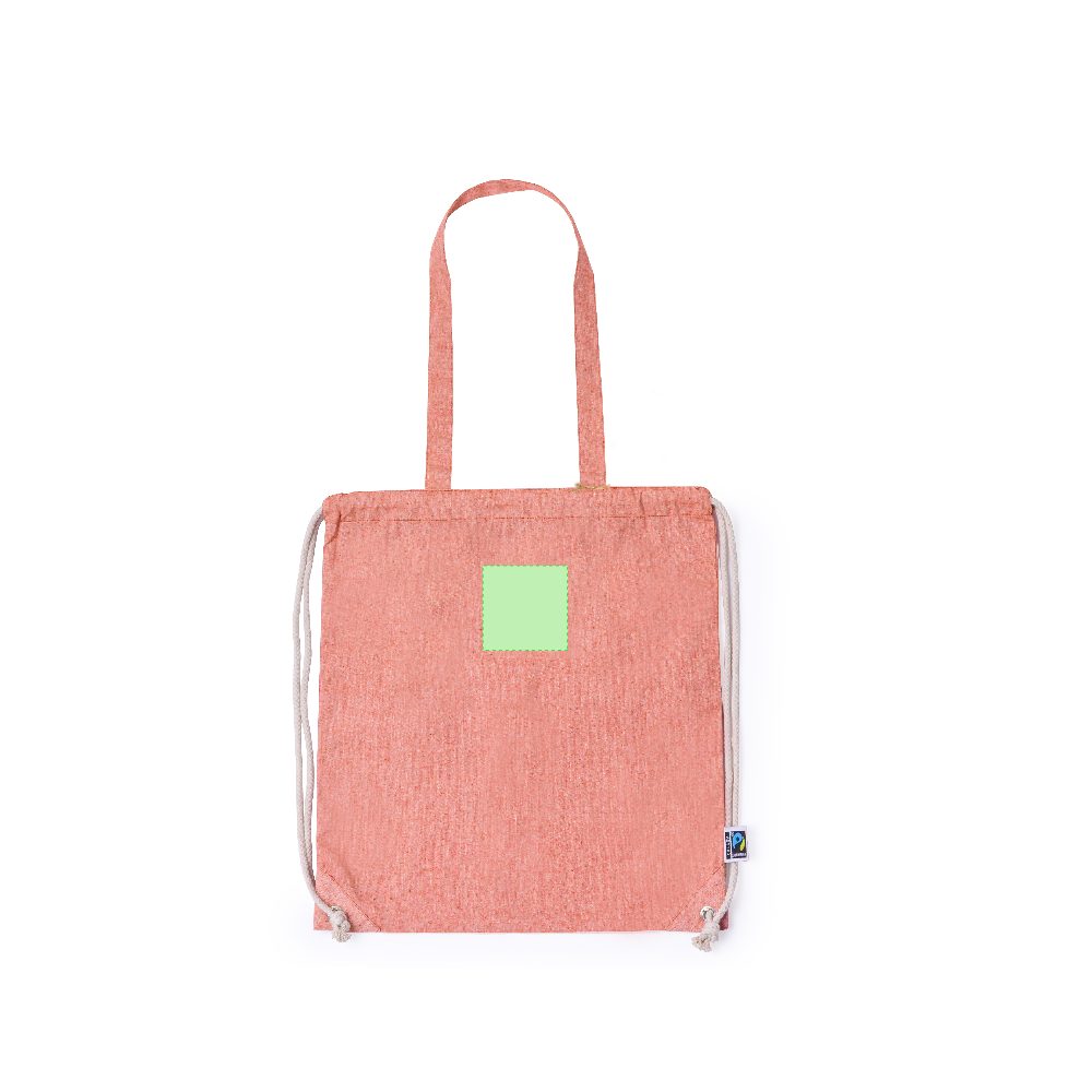 Druckskizze für Rucksack mit Tragetaschenfunktion Riak – Fläche 4