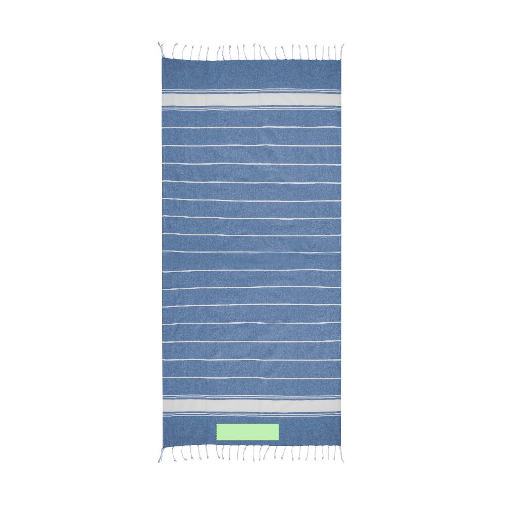 Branding diagram for Beach towel sarong of cotton Donell – Area 1