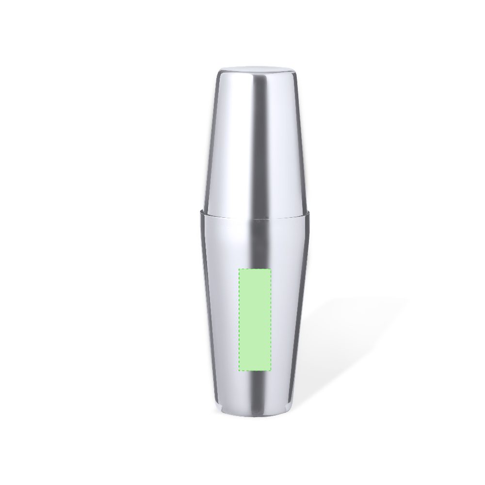 Druckskizze für Cocktailshaker aus Edelstahl Stiwar – Fläche 3