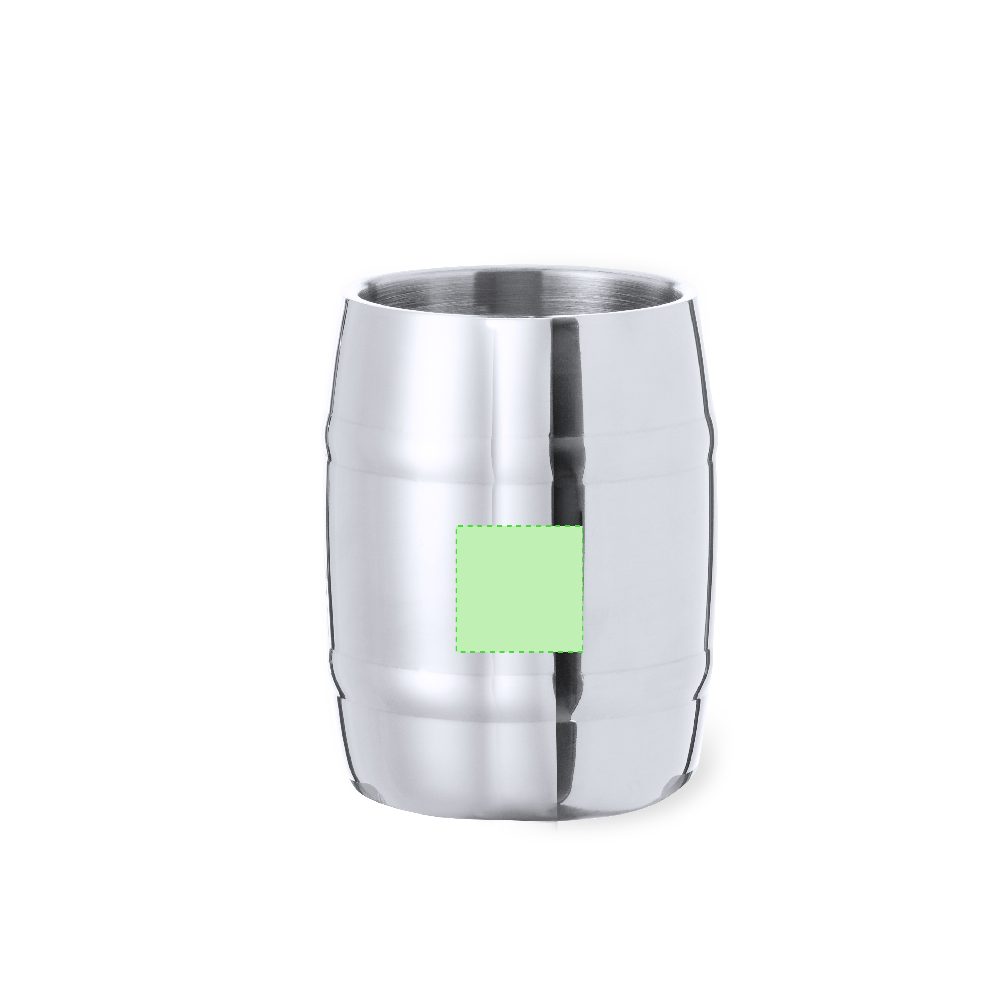 Branding diagram for Stainless steel beer jugs Solara – Area 1