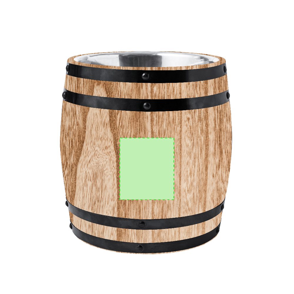 Branding diagram for Wooden ice buckets Tonend – Area 1
