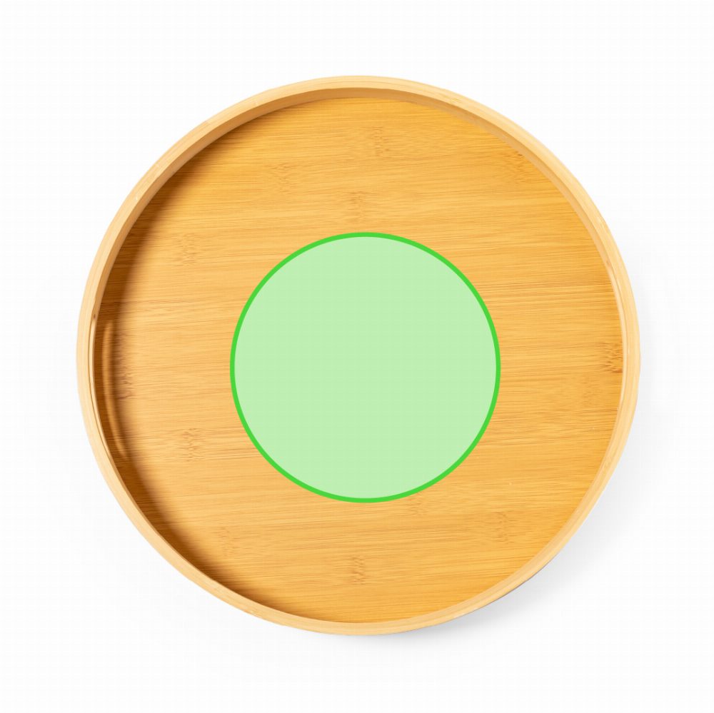 Branding diagram for Bamboo tray Meltem – Area 2