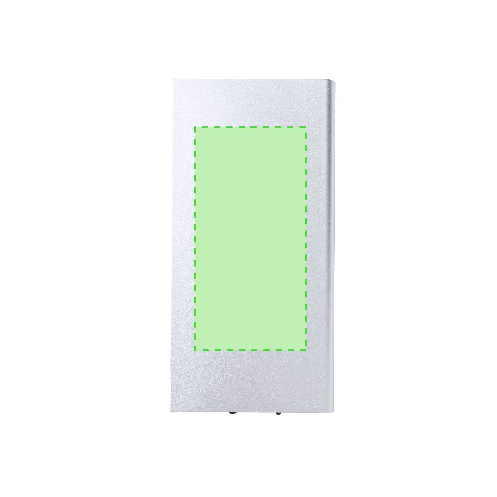 Branding diagram for Solar Powerbank 8,000 mAh Bernant – Area 3
