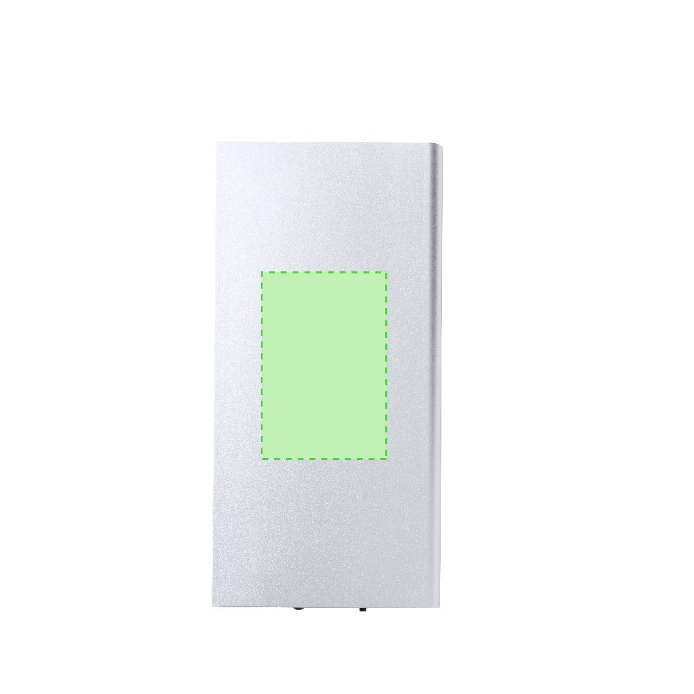 Branding diagram for Solar Powerbank 8,000 mAh Bernant – Area 4