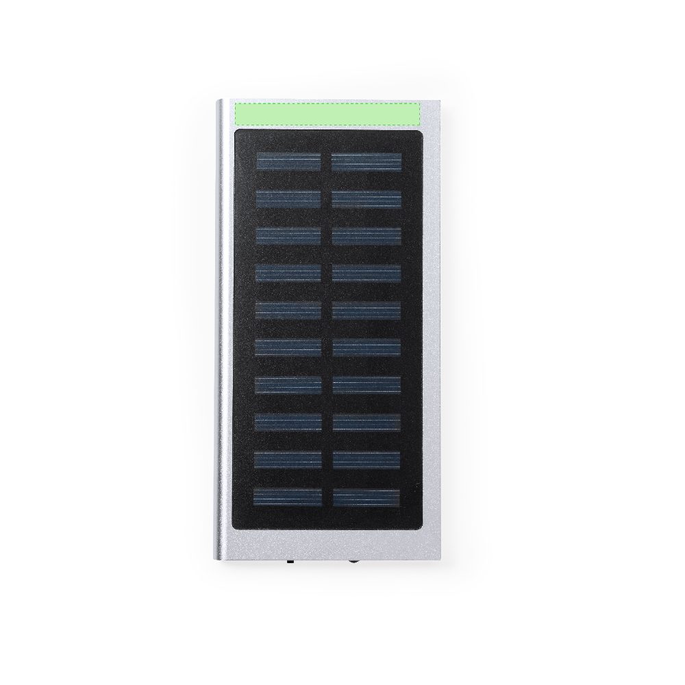Druckskizze für Solar Powerbank 8.000 mAh Bernant – Fläche 1