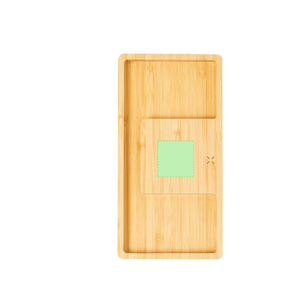 Branding diagram for Desk Organizer with wireless charging station 15 W Treit – Area 3