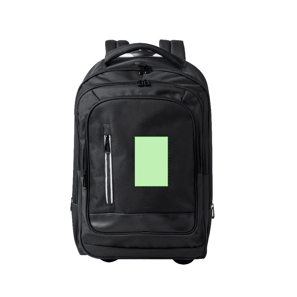 Branding diagram for Trolley rucksack Dancan – Area 1