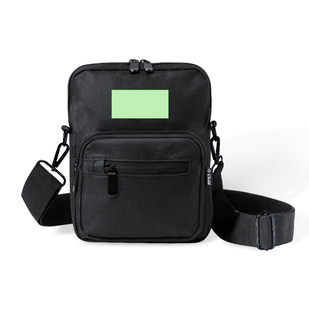 Branding diagram for Tufted bag made of RPET Lixia – Area 1