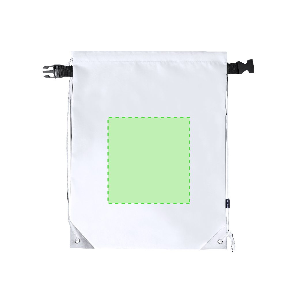 Branding diagram for Motion bags from RPET Sionap – Area 1