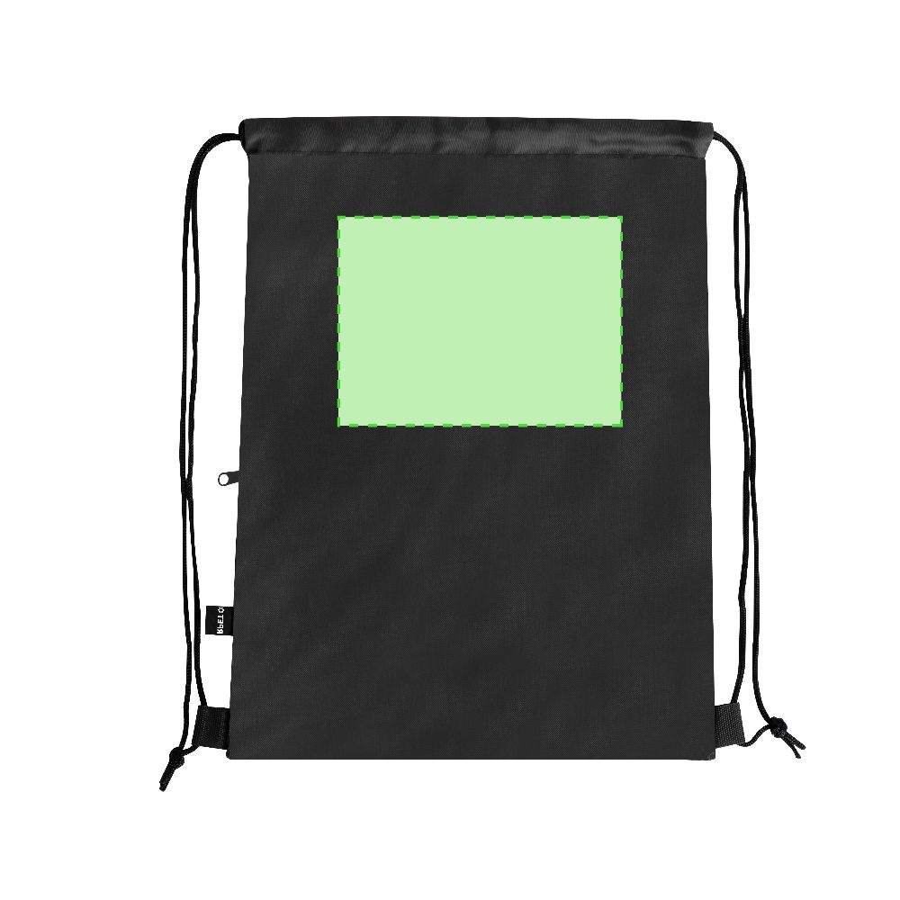 Branding diagram for Backpack from RPET Uznam – Area 2