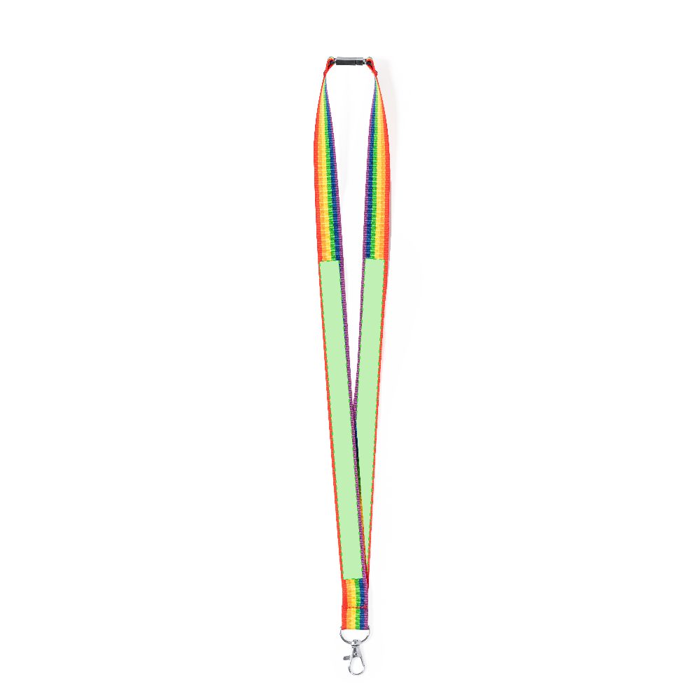 Branding diagram for Lanyard Keyband Mapik – Area 1