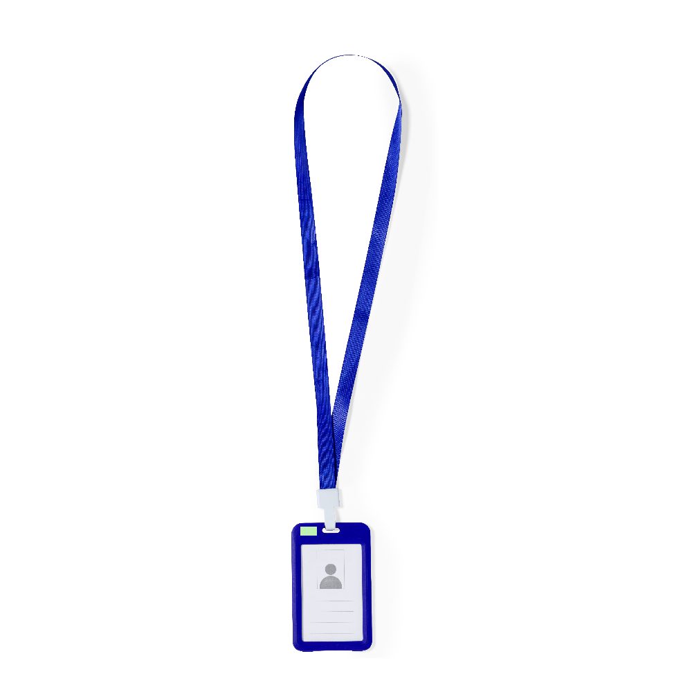 Branding diagram for Lanyard with ID holder Fleck – Area 1
