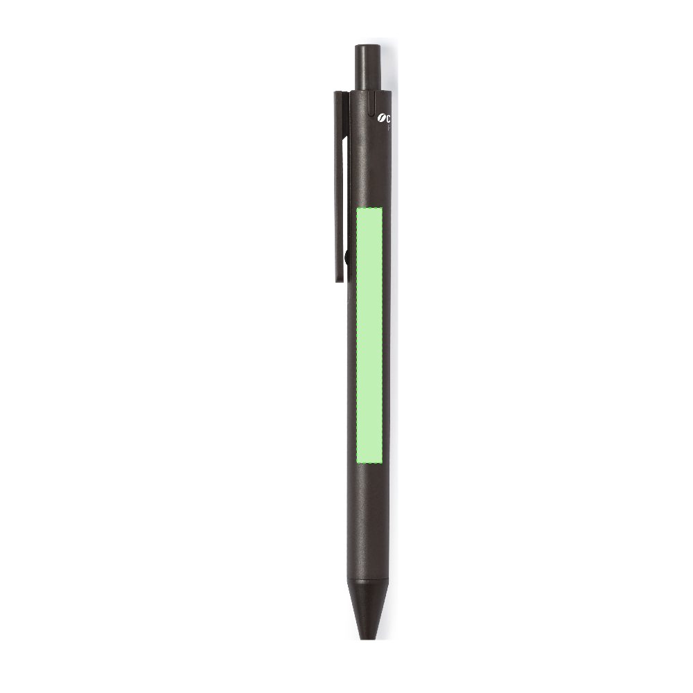 Branding diagram for Coffee fibre spiral notebook, lined Pacam – Area 3