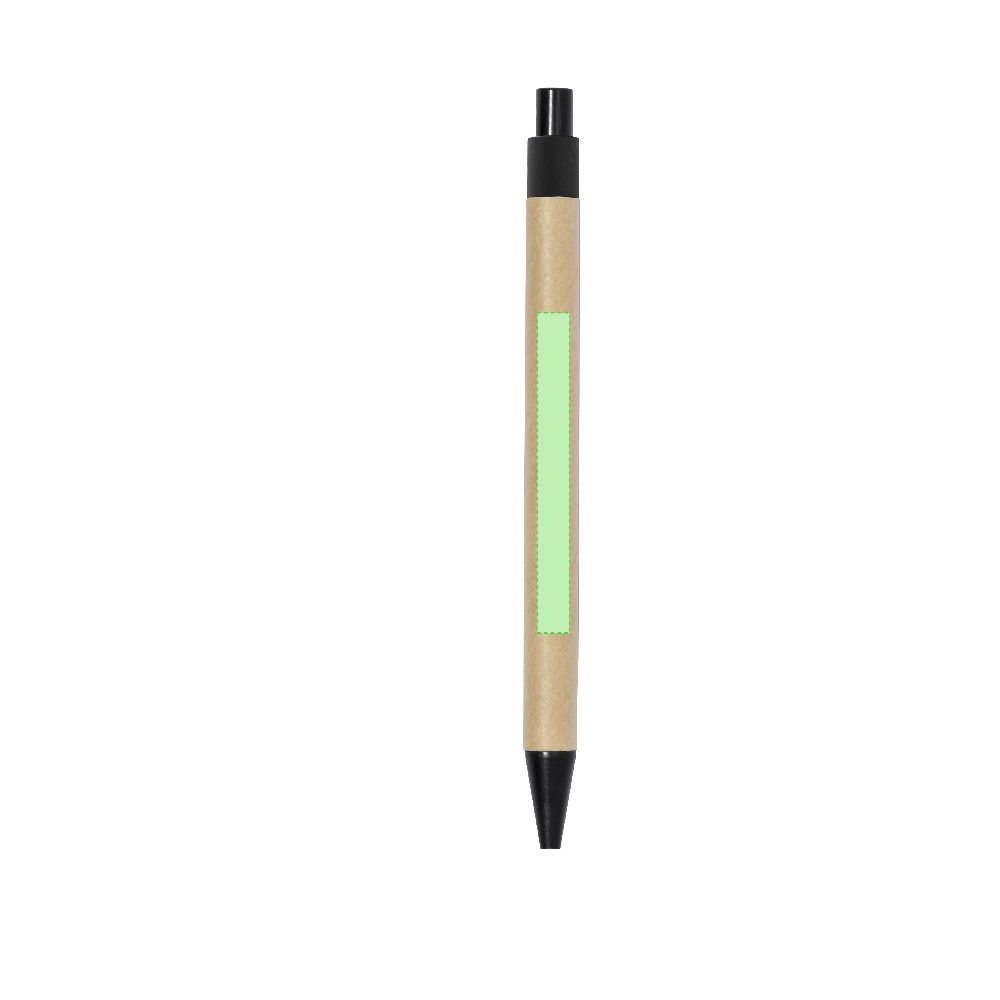 Branding diagram for Cork spiral notebook Gienah – Area 4