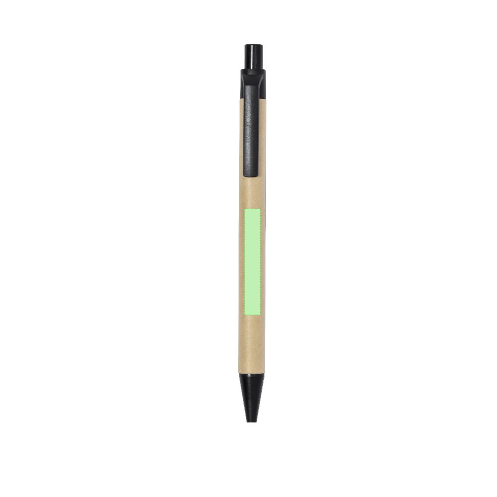 Branding diagram for Cork spiral notebook Gienah – Area 5