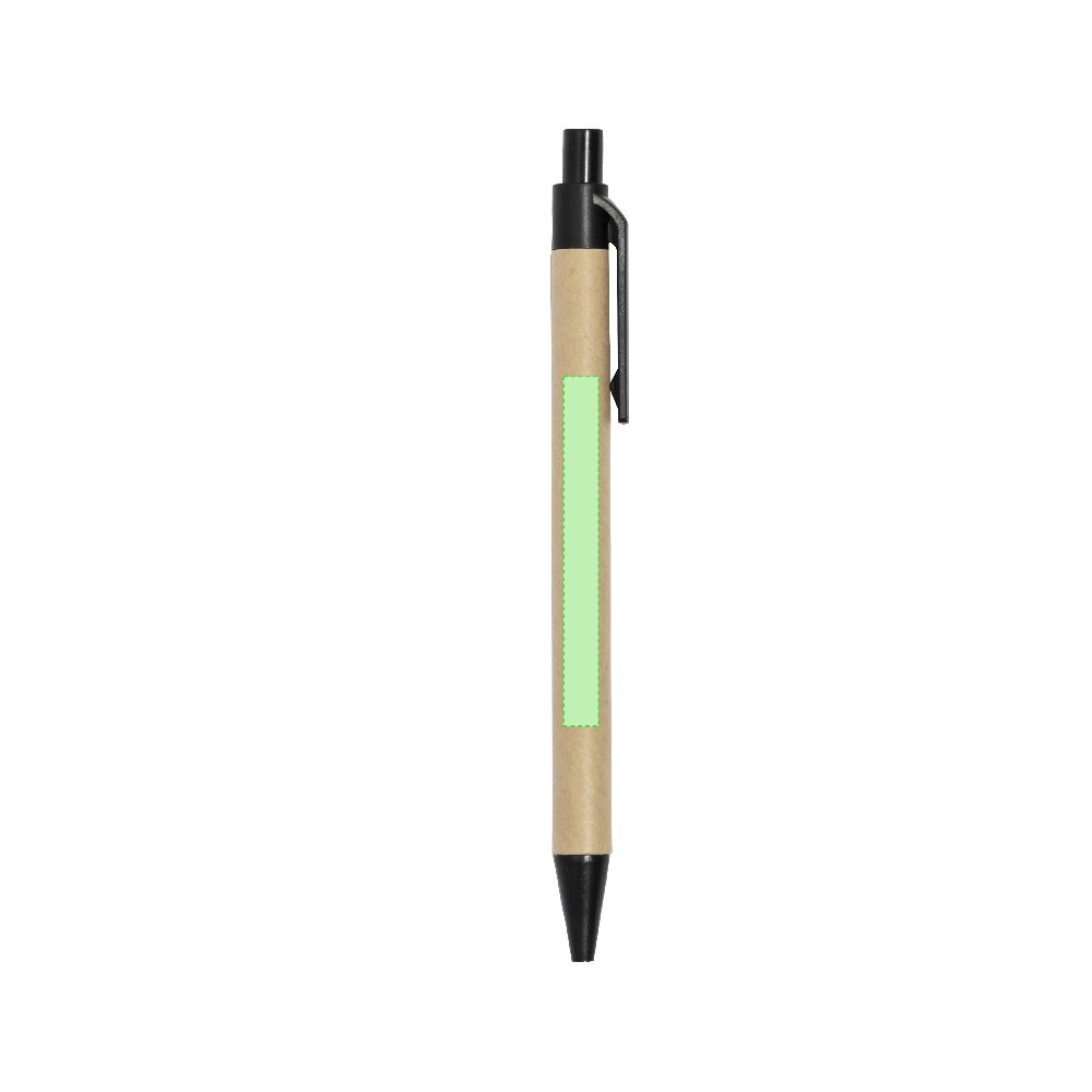 Branding diagram for Cork spiral notebook Teyaki – Area 4