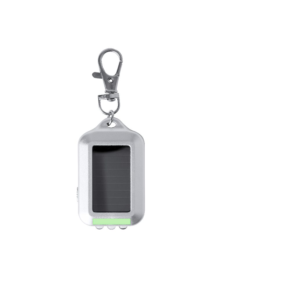 Branding diagram for LED flashlights key tags Eluxo – Area 1