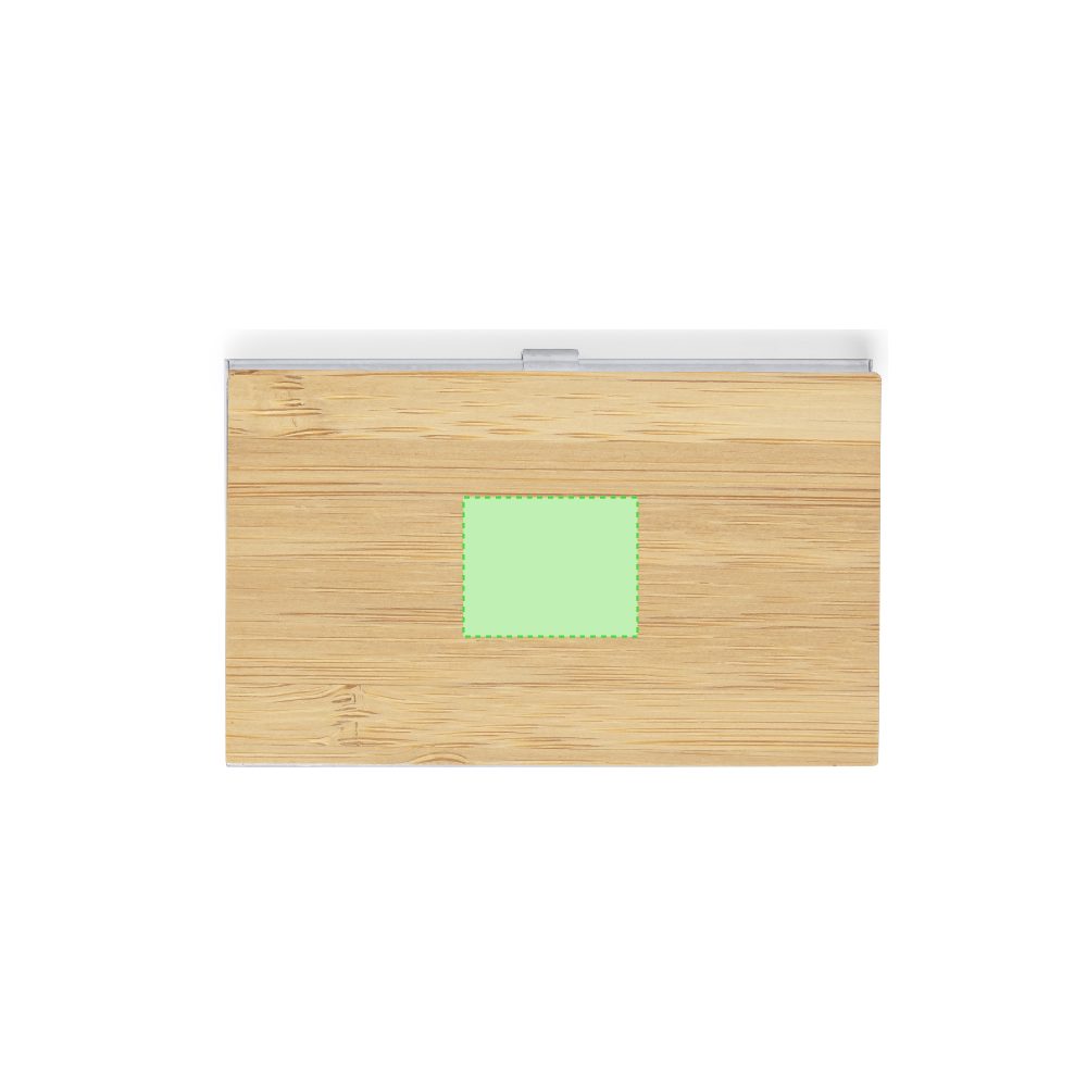 Branding diagram for Metal card cases Eltanin – Area 1