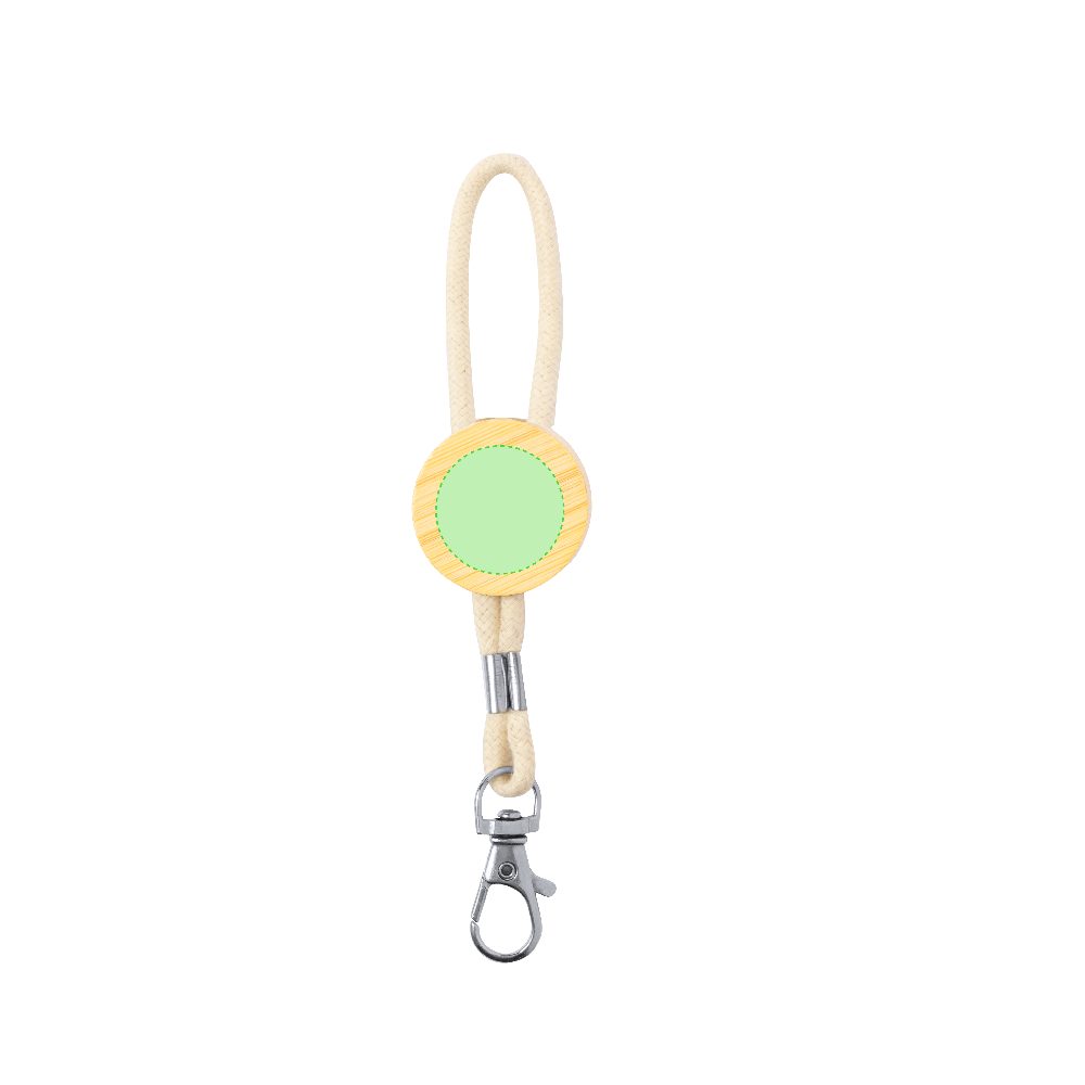 Branding diagram for Key tags of cotton Pradim – Area 1