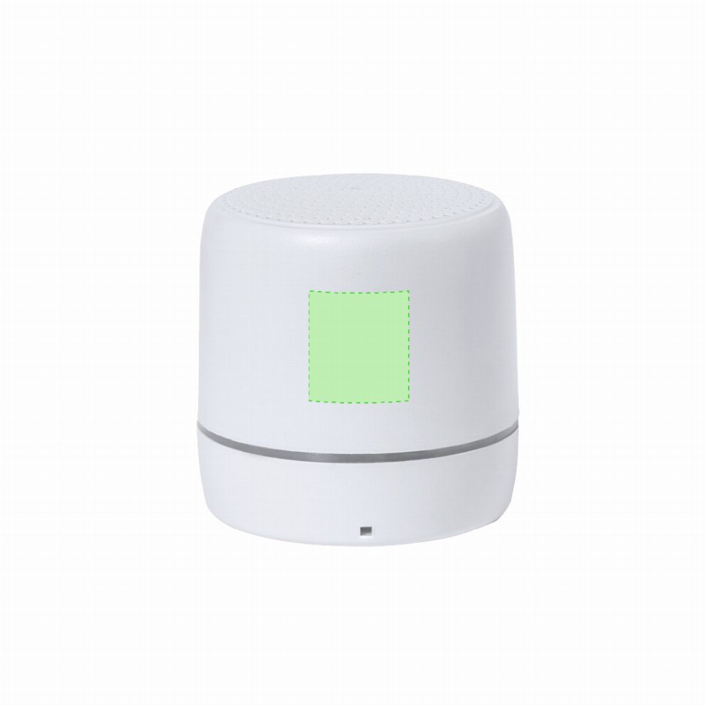 Branding diagram for Bluetooth speaker 3 W Kucher – Area 1