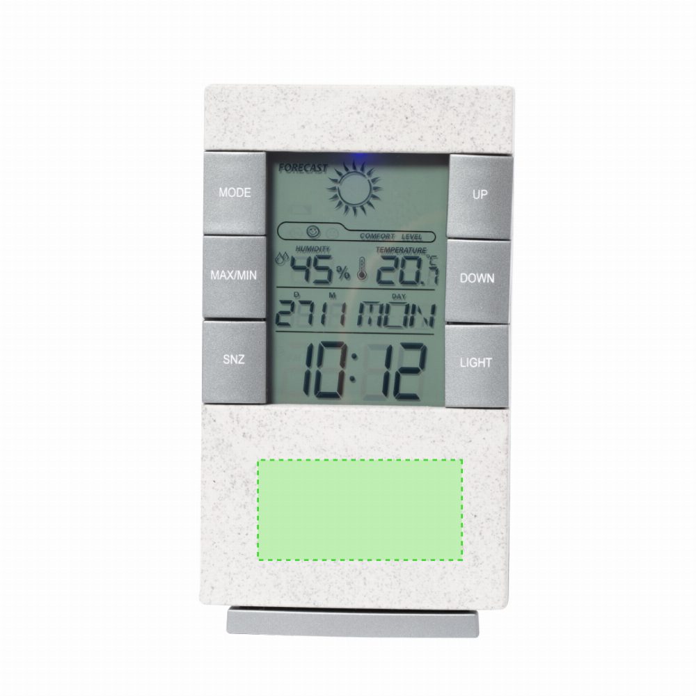 Branding diagram for Weather station of wheat straw Maginly – Area 1