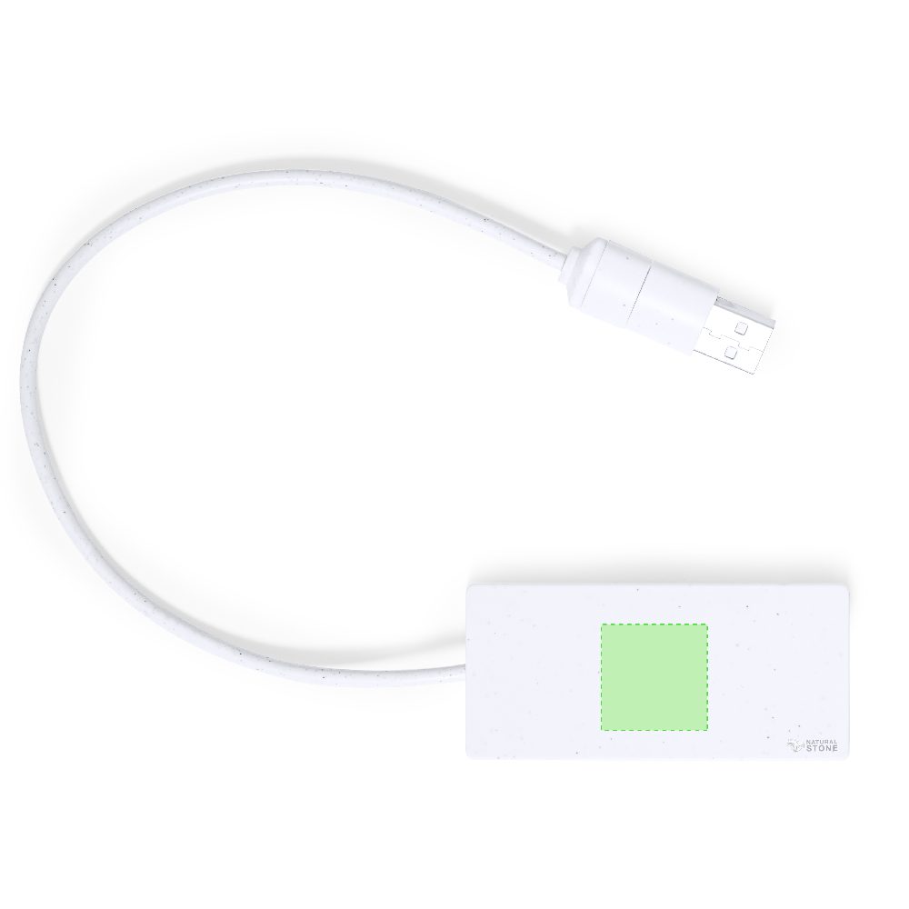 Branding diagram for USB hub Nagent – Area 1