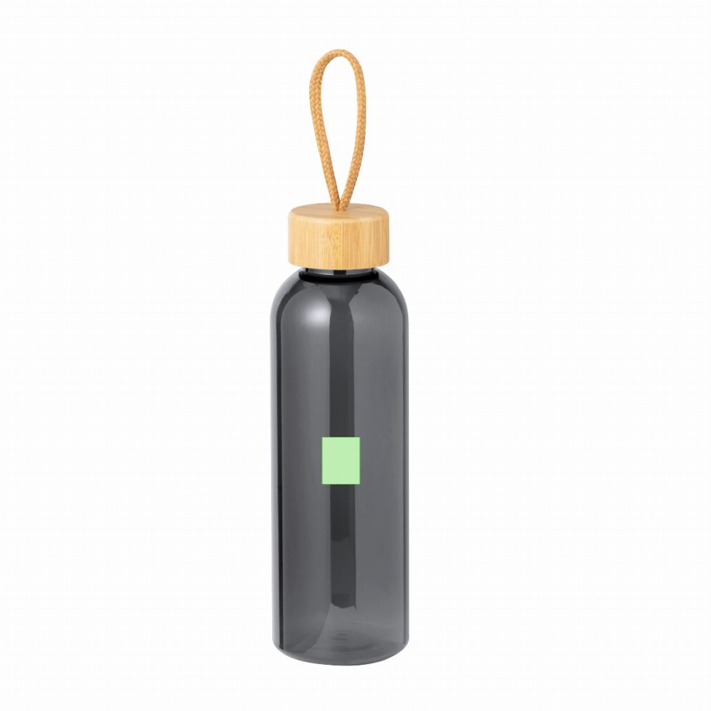 Branding diagram for Drinking bottle of RPET, 650 ml Tournax – Area 7