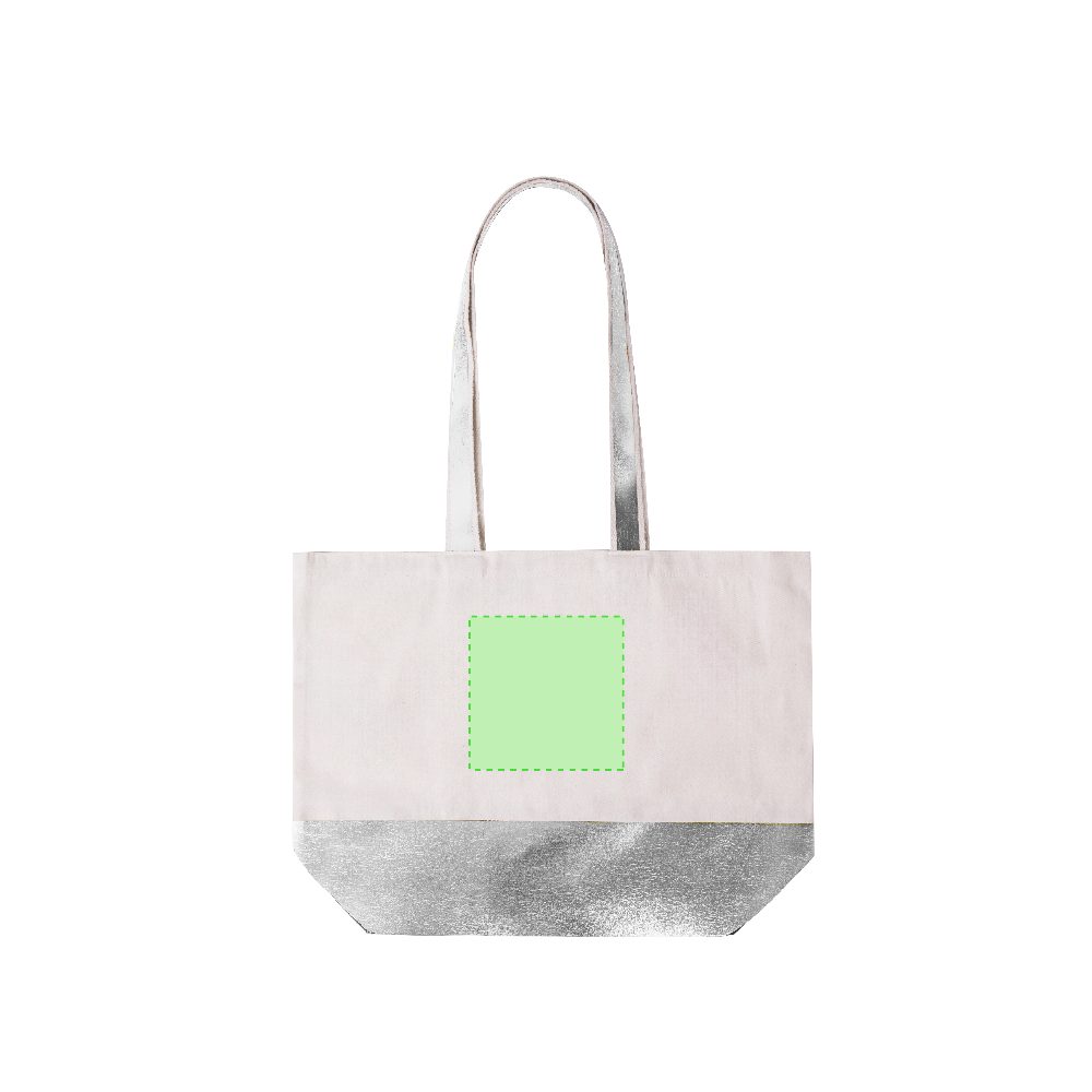 Branding diagram for Artificial leather shopping bag Hitalax – Area 3