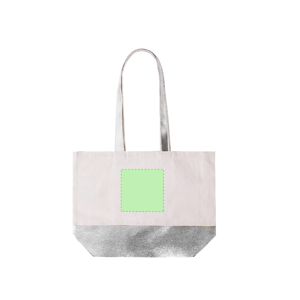 Branding diagram for Artificial leather shopping bag Hitalax – Area 4