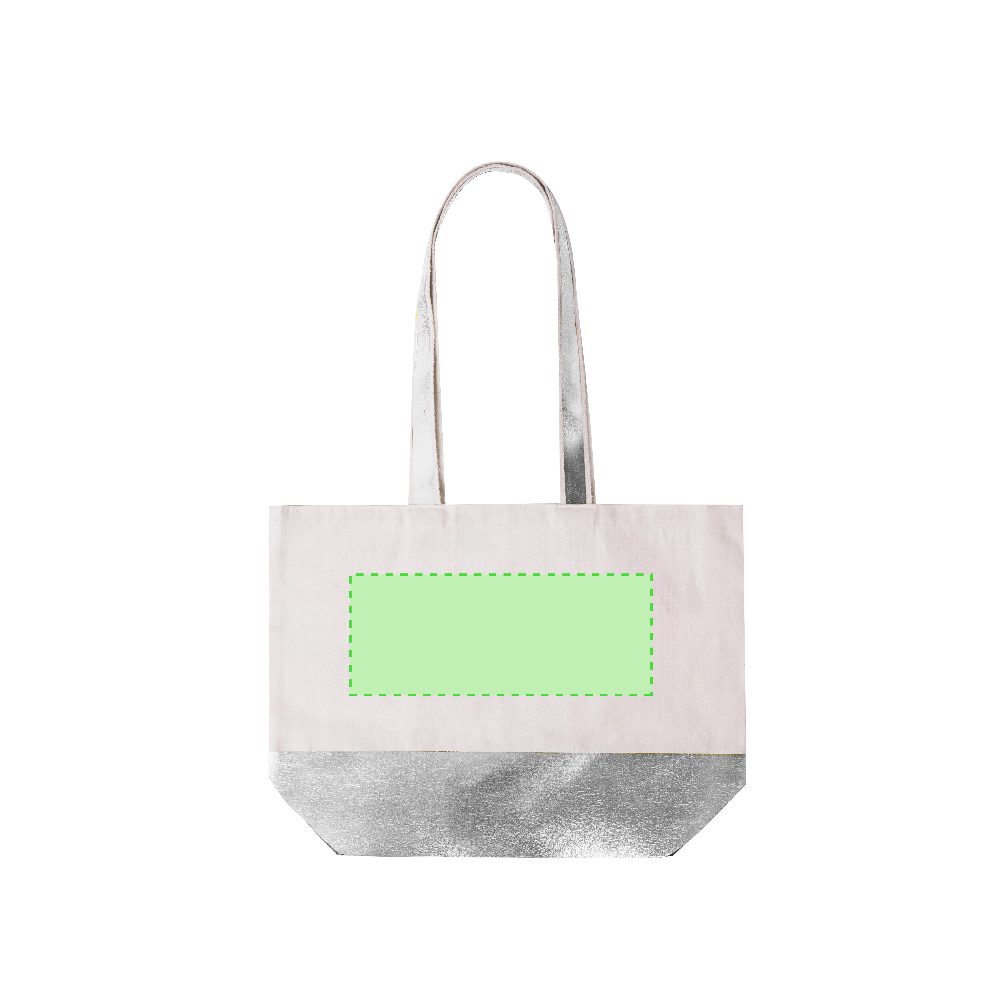 Branding diagram for Artificial leather shopping bag Hitalax – Area 2