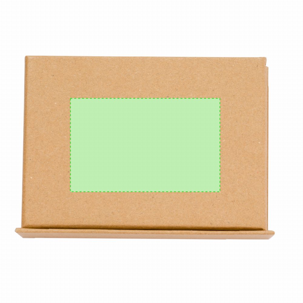 Branding diagram for Desk Organizer made of recycled cardboard Marquez – Area 2