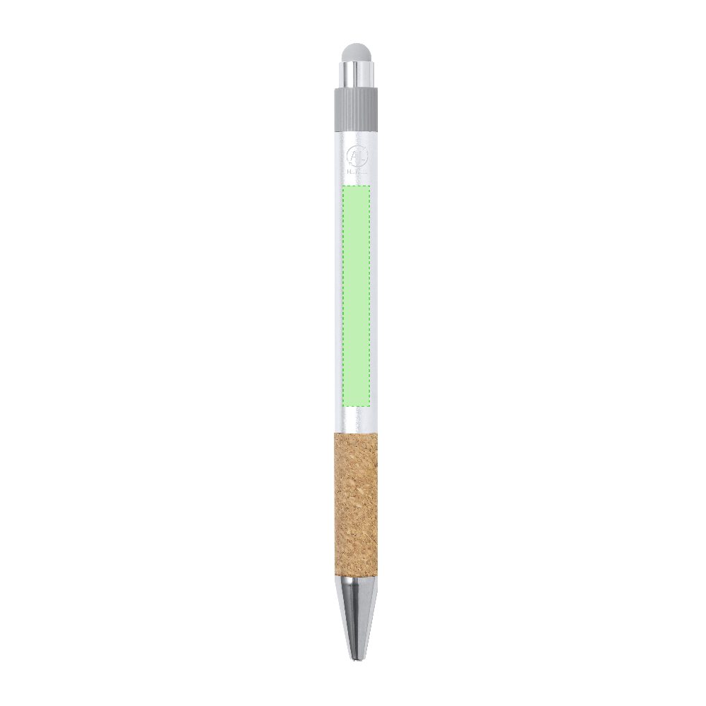 Branding diagram for Notebook set with ballpoint pen Webermax – Area 5