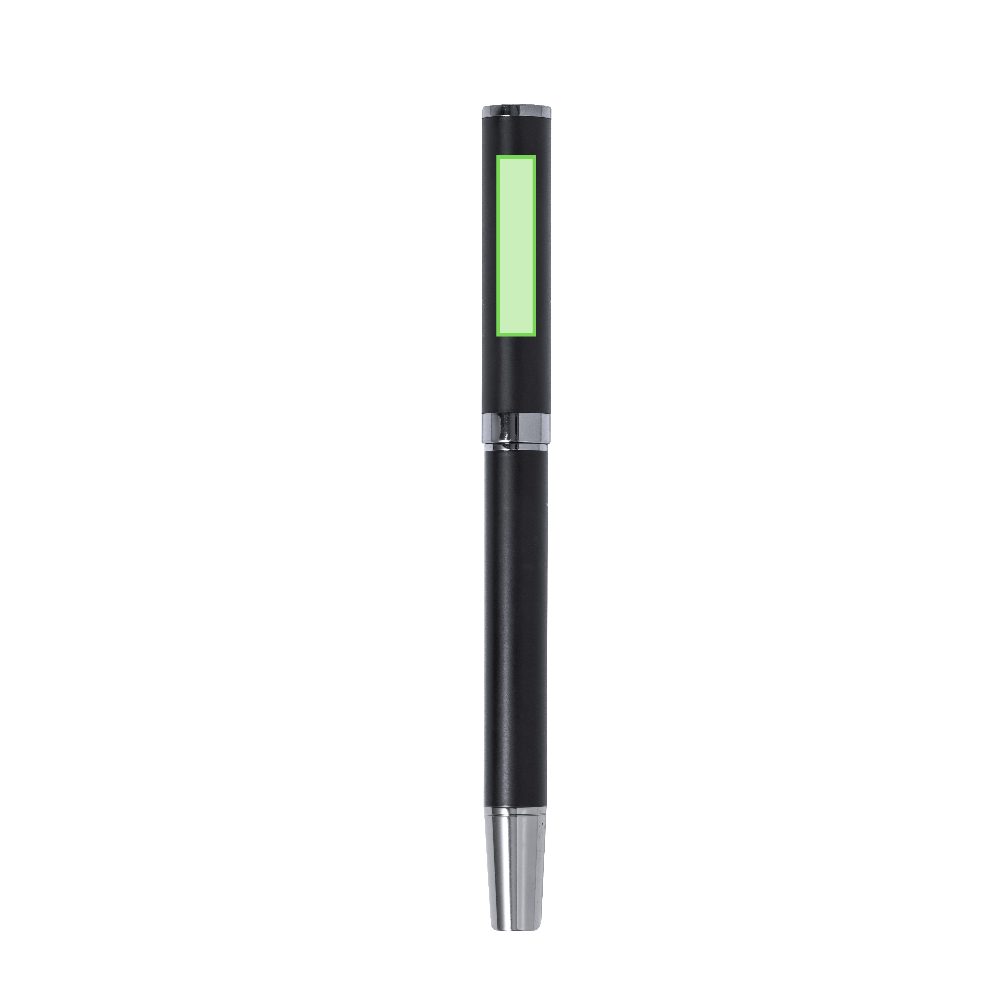 Branding diagram for Writing set with ballpoint pen and ink roller Okonel – Area 11