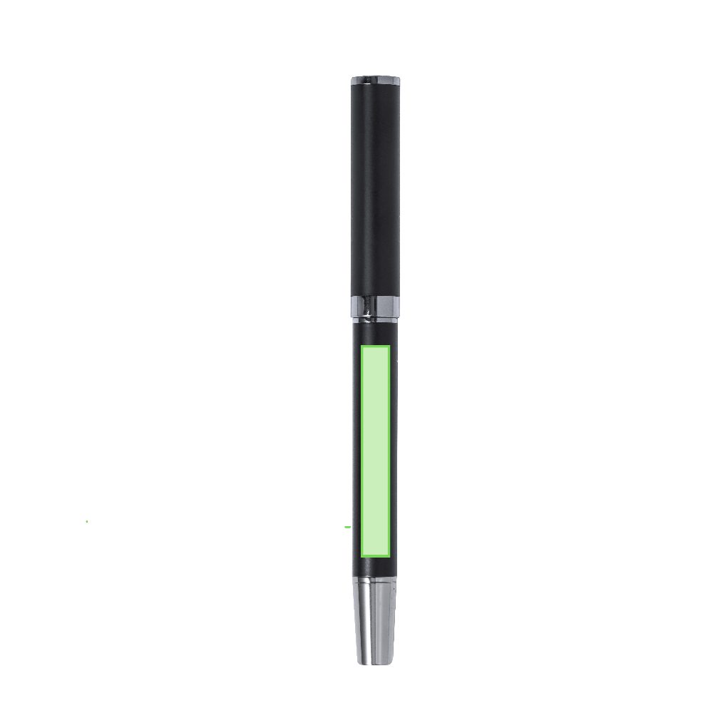 Branding diagram for Writing set with ballpoint pen and ink roller Okonel – Area 14