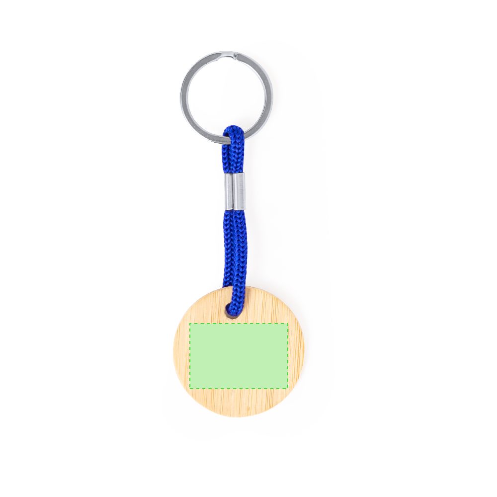 Branding diagram for Bamboo key rings Cirbam – Area 2