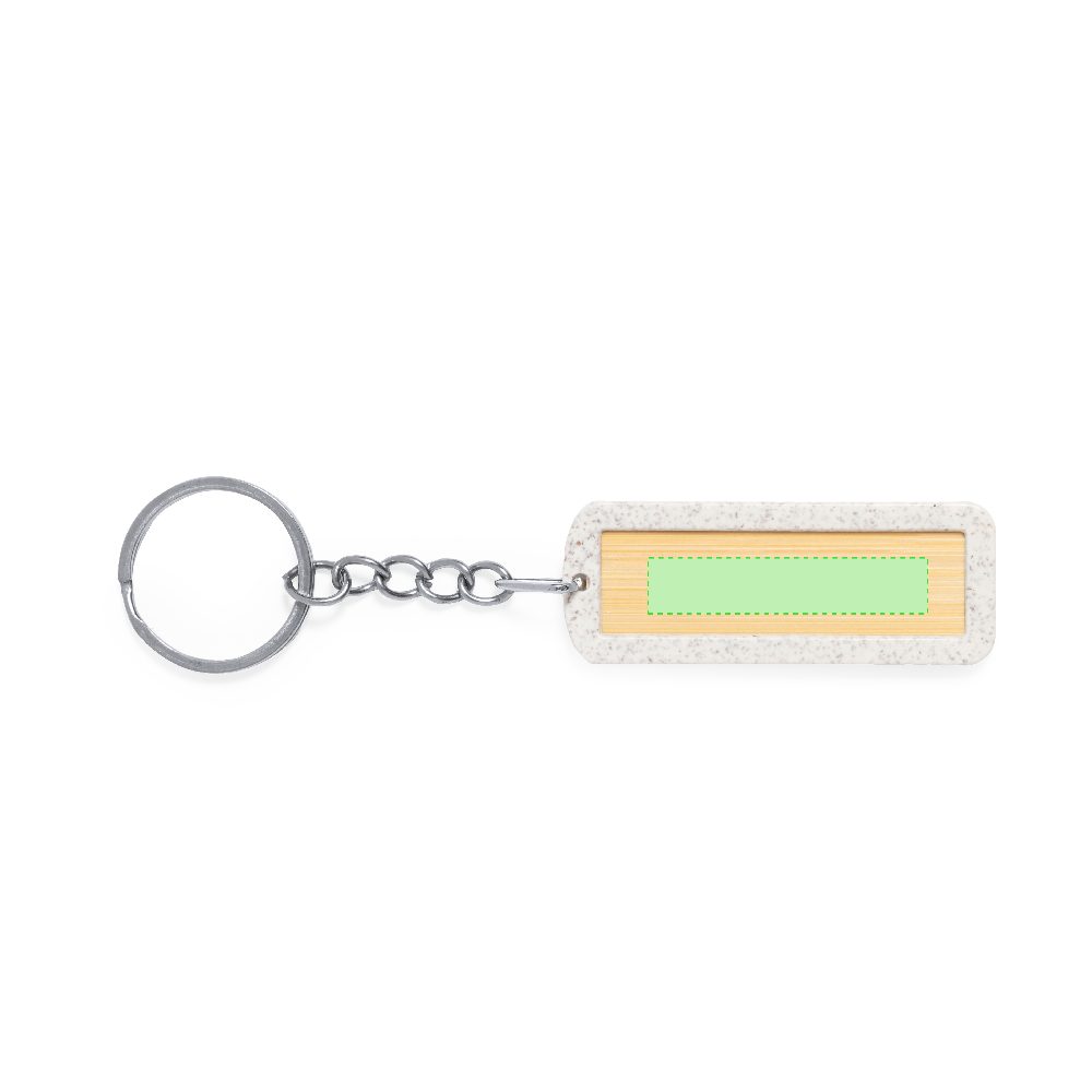 Branding diagram for Key rings of wheat straw Veterson – Area 2