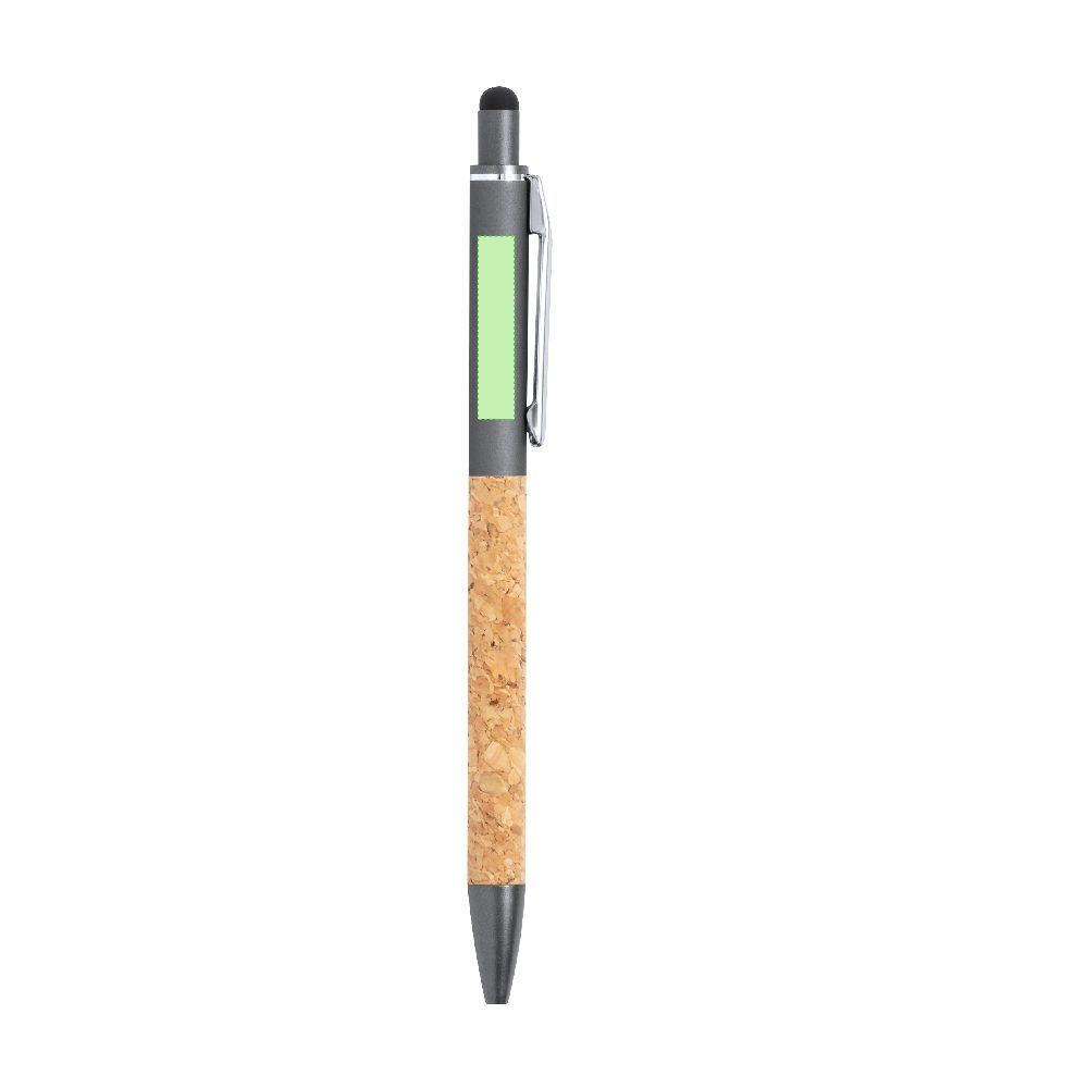 Branding diagram for Aluminium ballpoint pens with printing mechanism Moson – Area 2