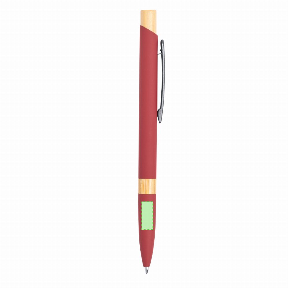 Branding diagram for Aluminium ballpoint pens, with printing mechanism Lantasker – Area 6