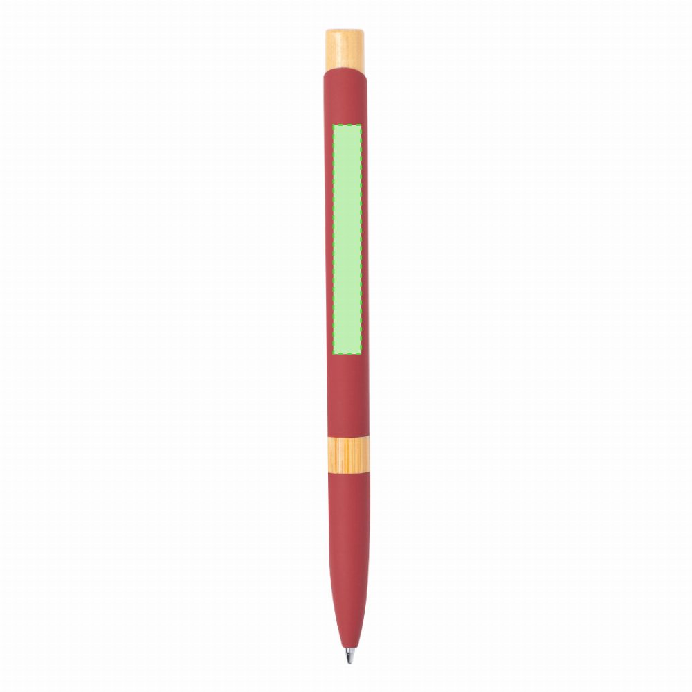 Branding diagram for Aluminium ballpoint pens, with printing mechanism Lantasker – Area 3