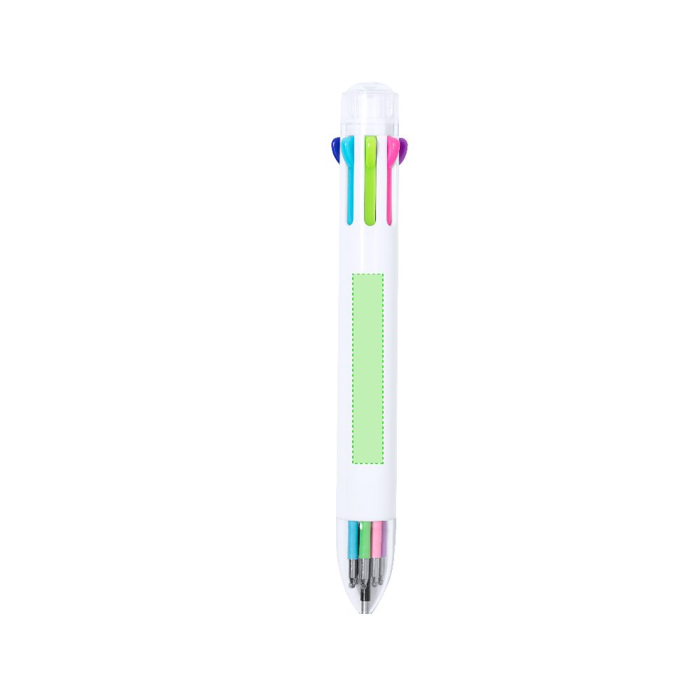 Branding diagram for Multi-colour ballpoint pens Kiviuk – Area 3