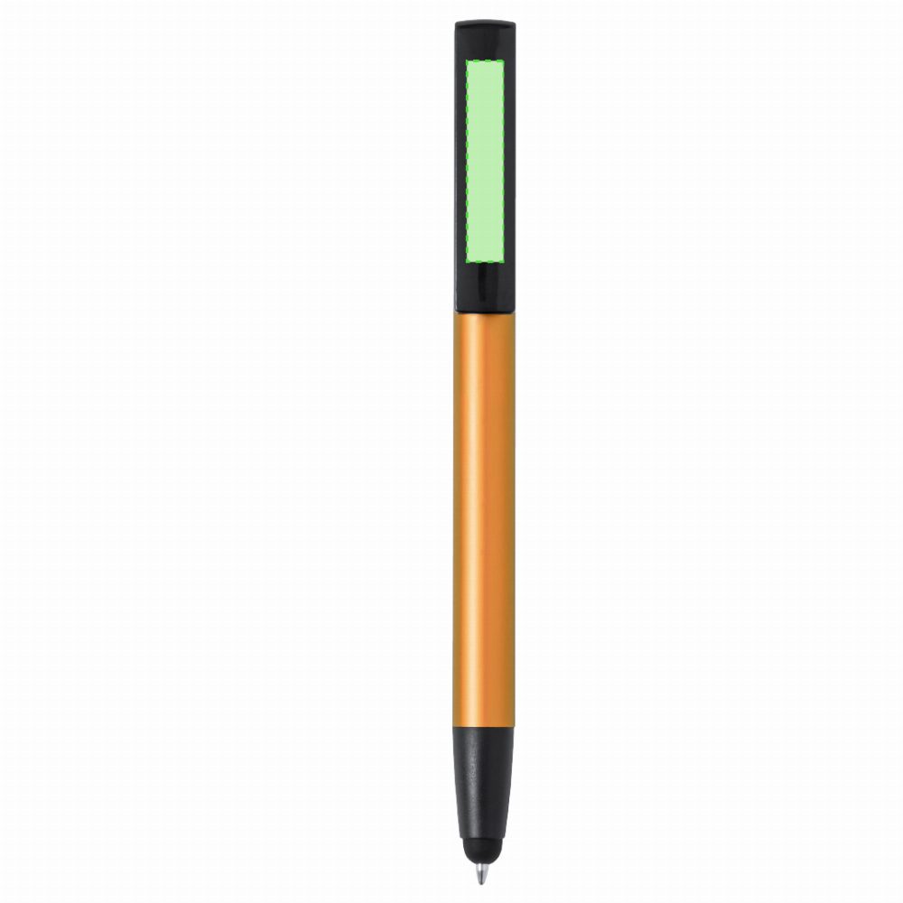 Branding diagram for Aluminium ballpoint pens with mobile handsets Uplex – Area 5