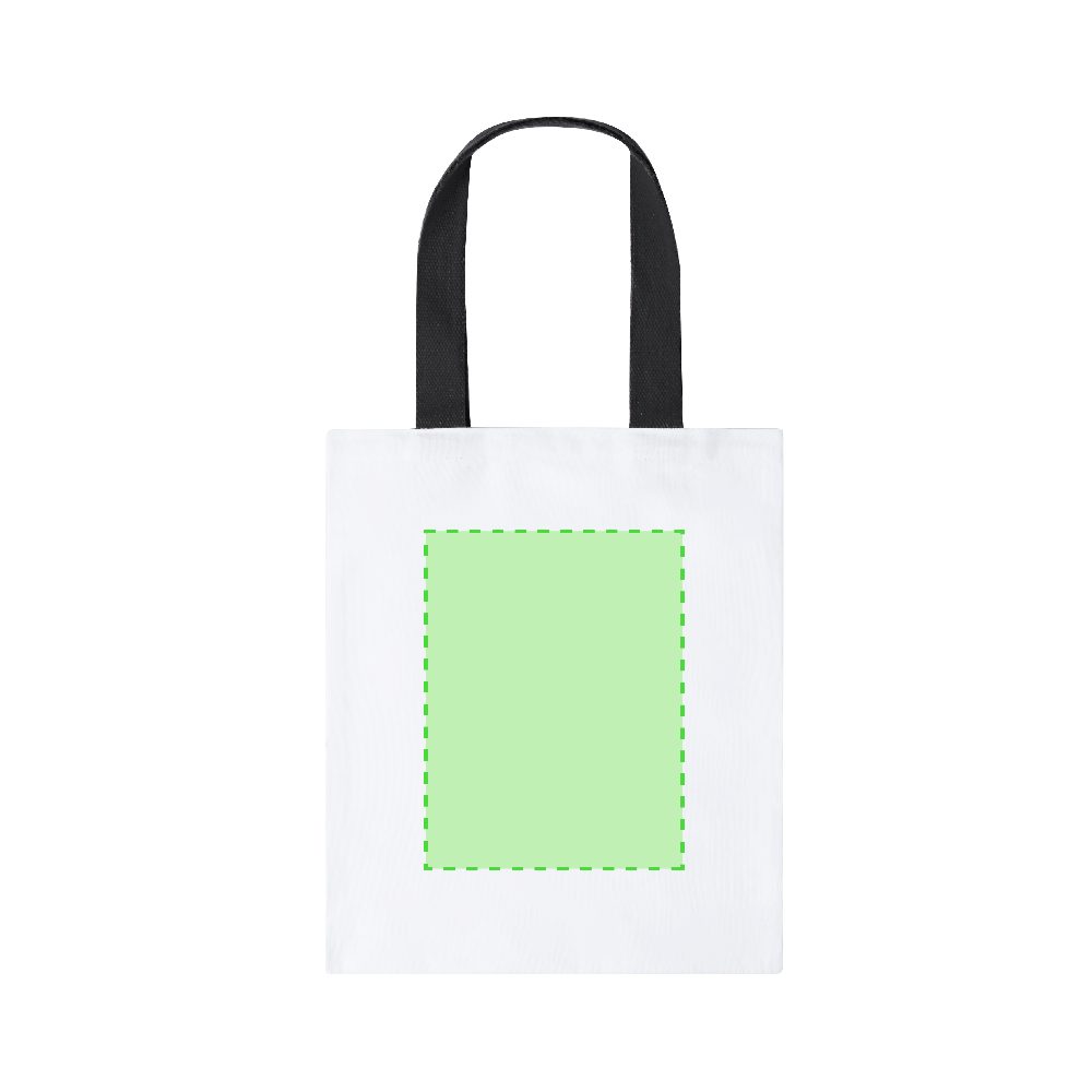 Branding diagram for Shopping bag Krinix – Area 1