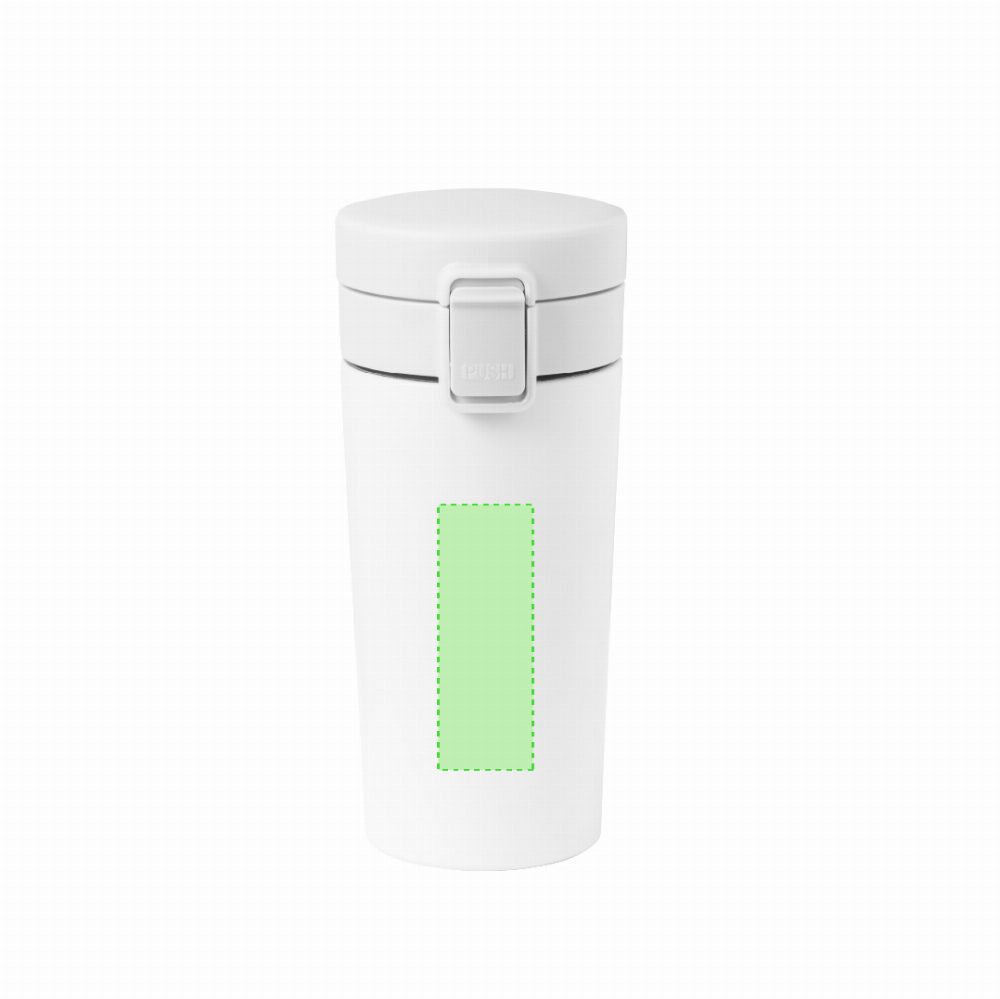 Druckskizze für Thermobecher aus Edelstahl, 380 ml Jorlens – Fläche 2