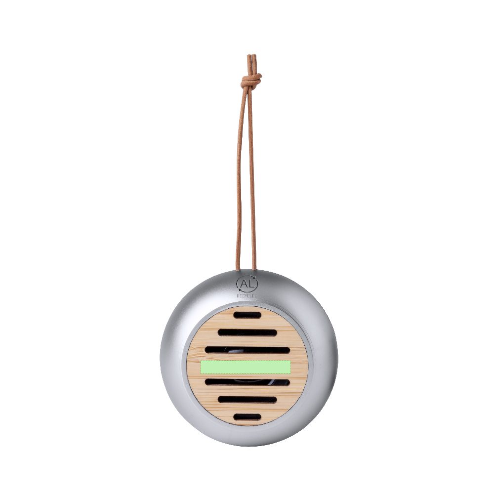 Branding diagram for Bluetooth speaker 3 W Hiwent – Area 1
