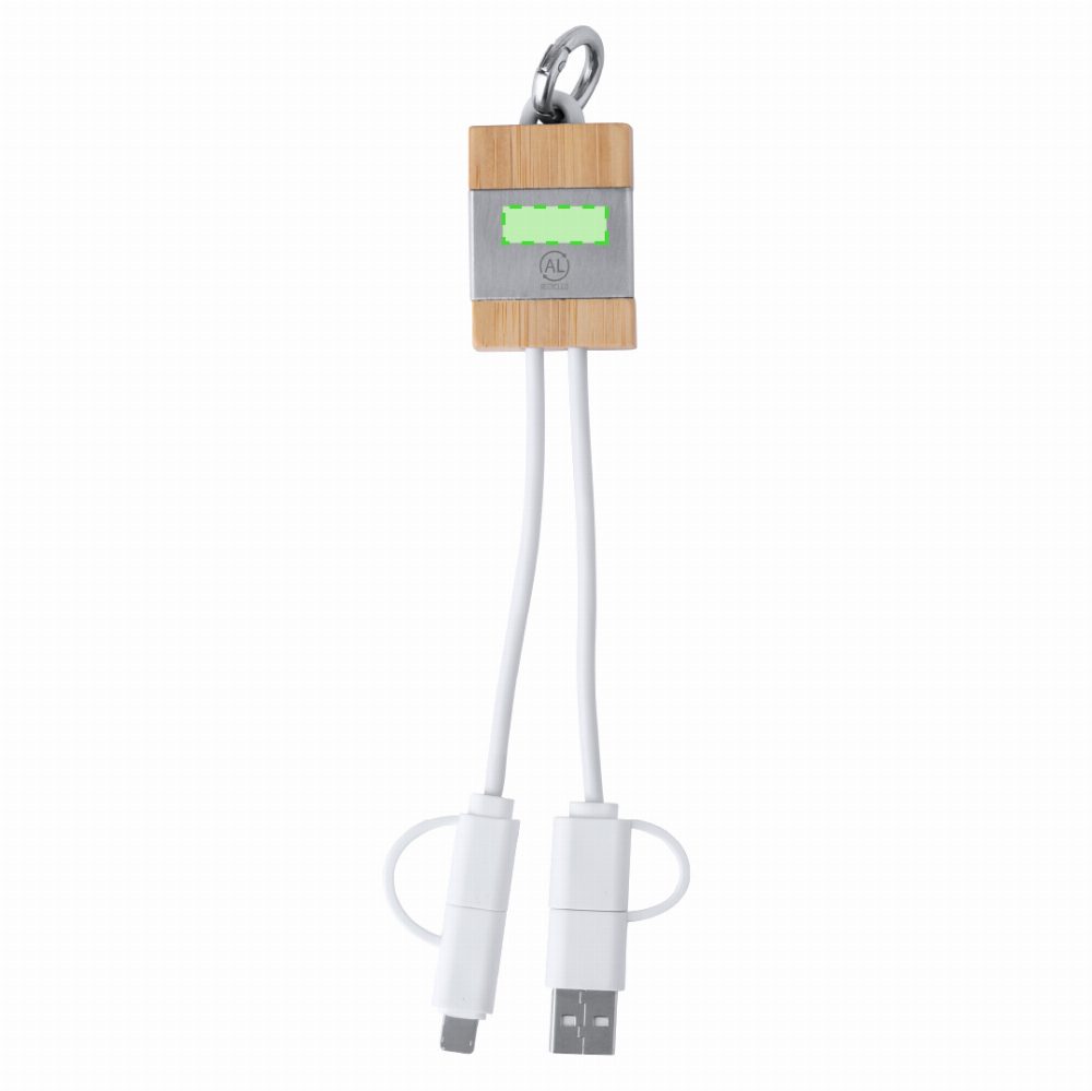 Branding diagram for Charging cables Desak – Area 4